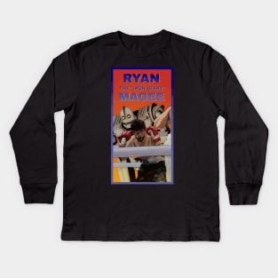 Ryan "The Iron Giant" Magee Kids Long Sleeve T-Shirt